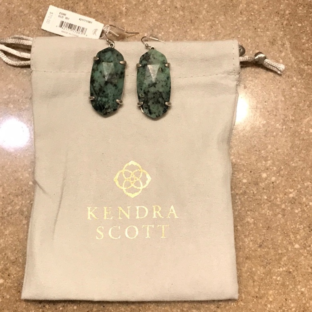 Kendra Scott Esme Earrings African Turquoise